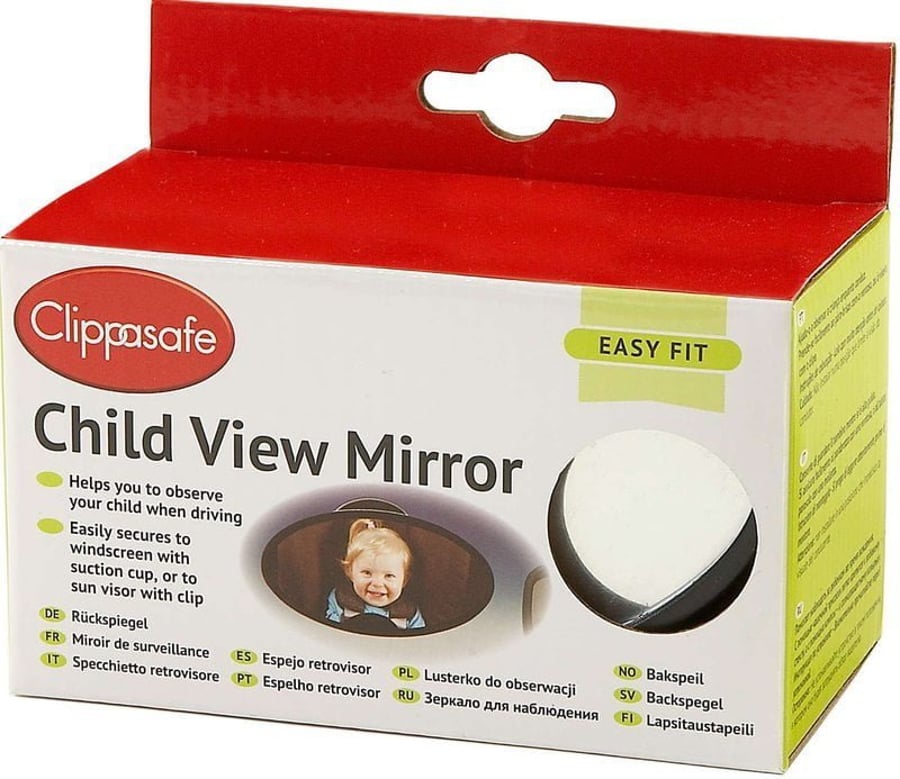 Clippasfe baksýnisspegill