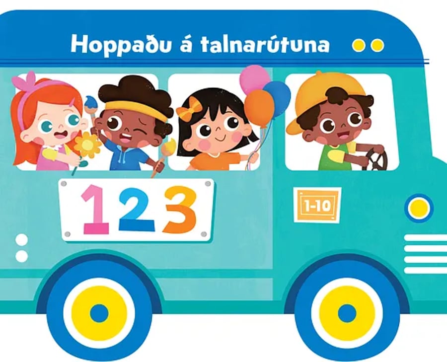 Hoppaðu á talnarútuna