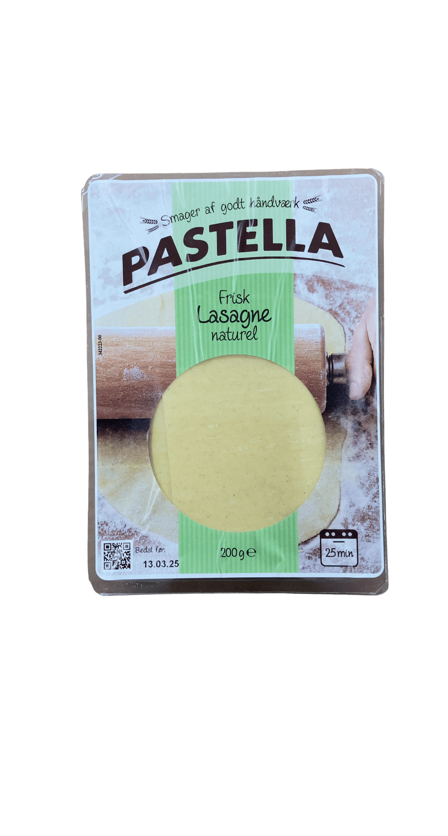 Pastella ferskt lasagne naturel 200 g