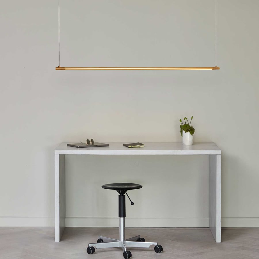 Straw 200 pendant gyllt