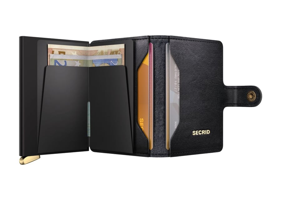 Secrid Miniwallet - Emboss Diamond - Black