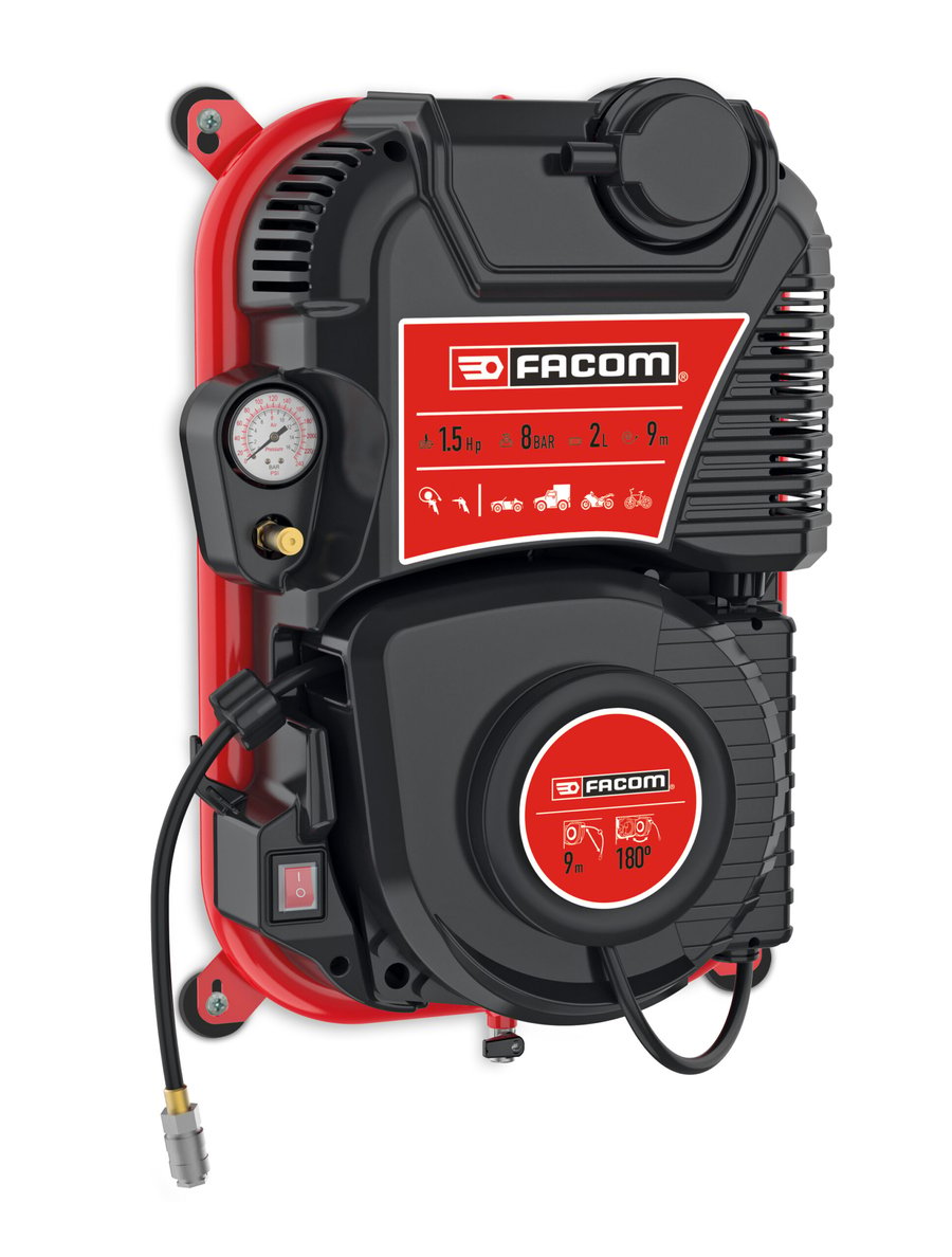 Facom Veggfest pressa 1,5 hp 2L Kútur