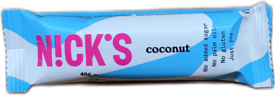 Nick's kókosmjólkursúkkulaðistykki 40 g