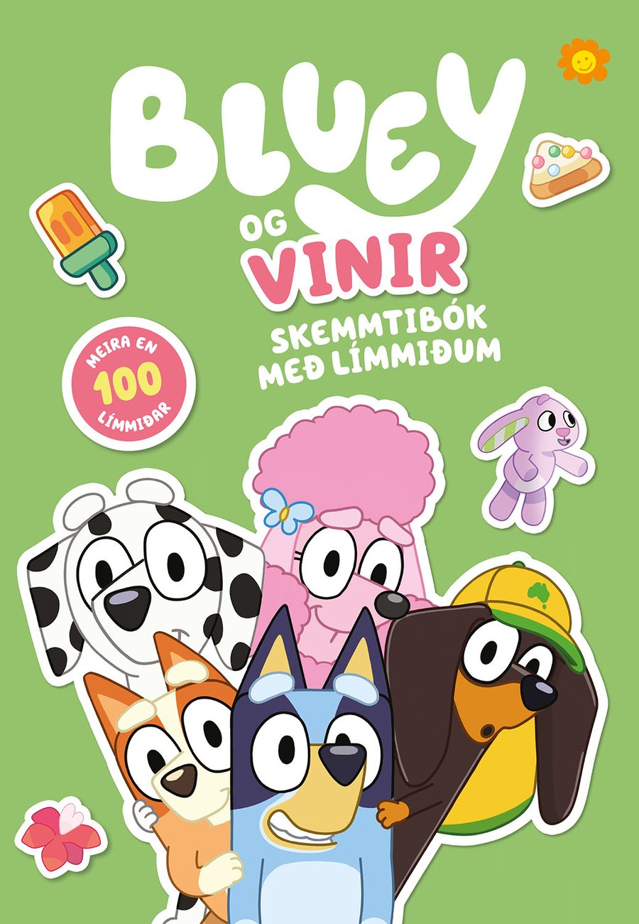 Blæja og vinir hennar: skemmtibók með límmiðum