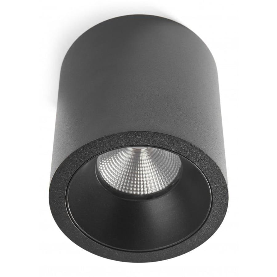 Tube ceiling svart