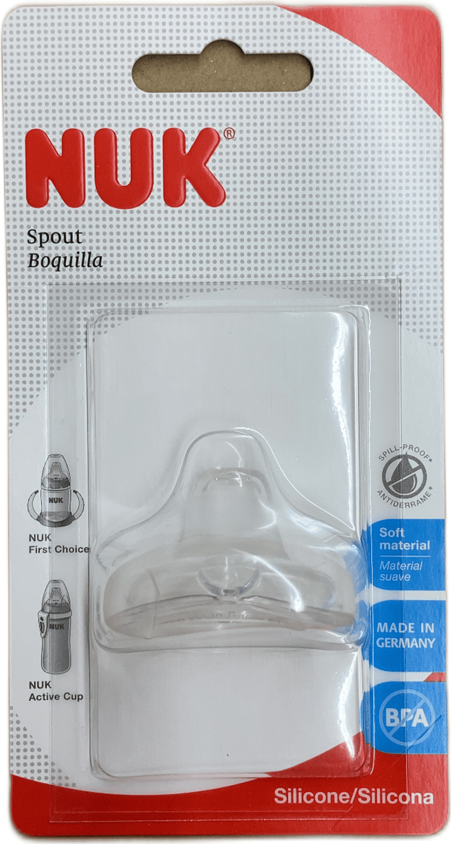 NUK First Choice Active Cup sílikonstútur 1 stk