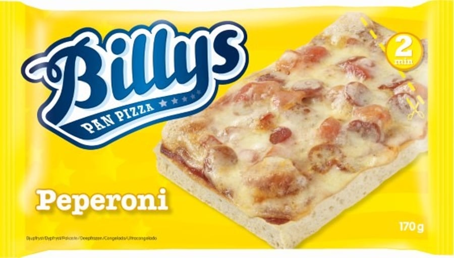 Billy's pizza pepperoni 170 g