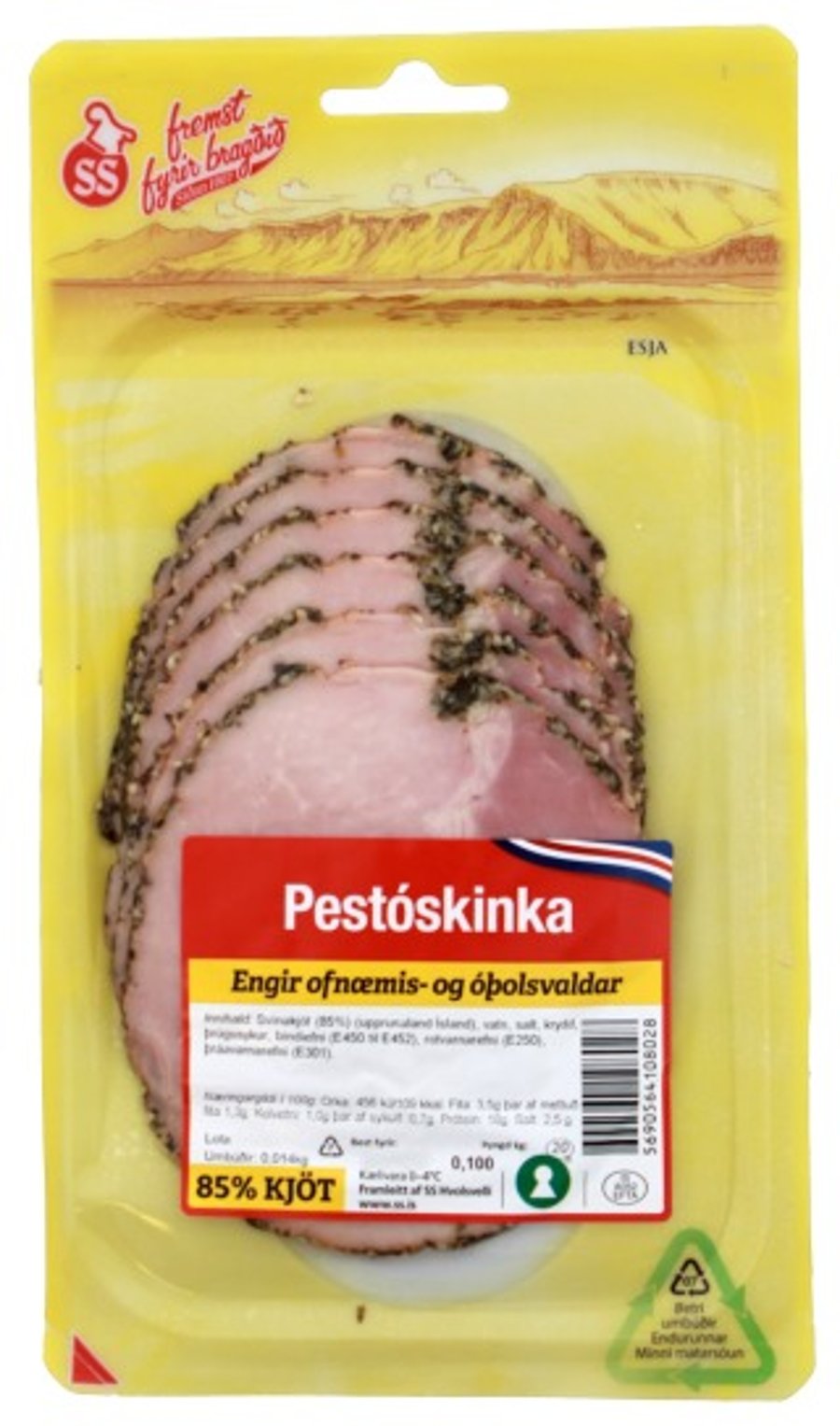 SS Pestóskinka 100 g