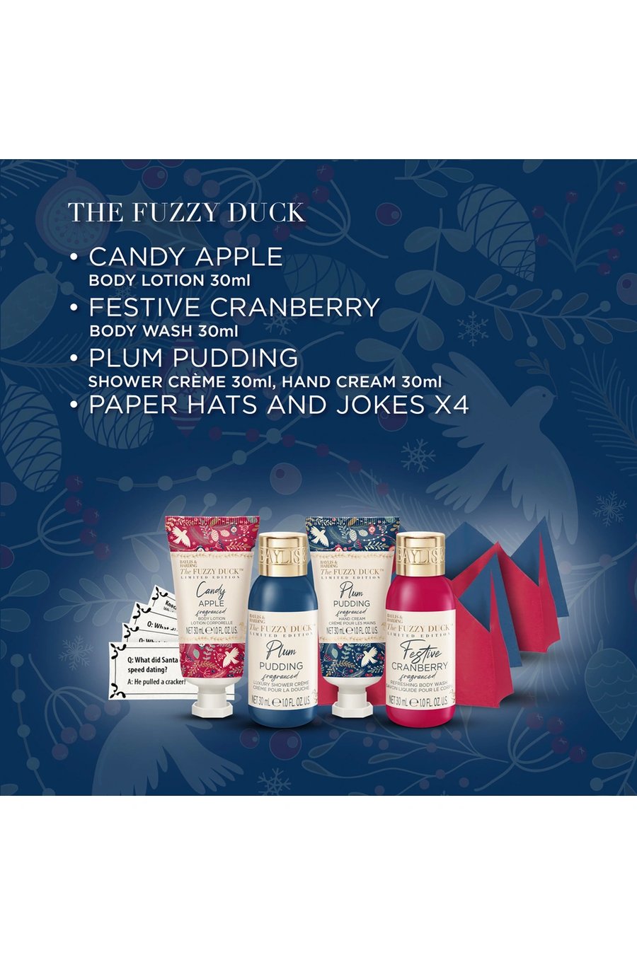 Baylis & Harding The Fuzzy Duck cracker gjafasett