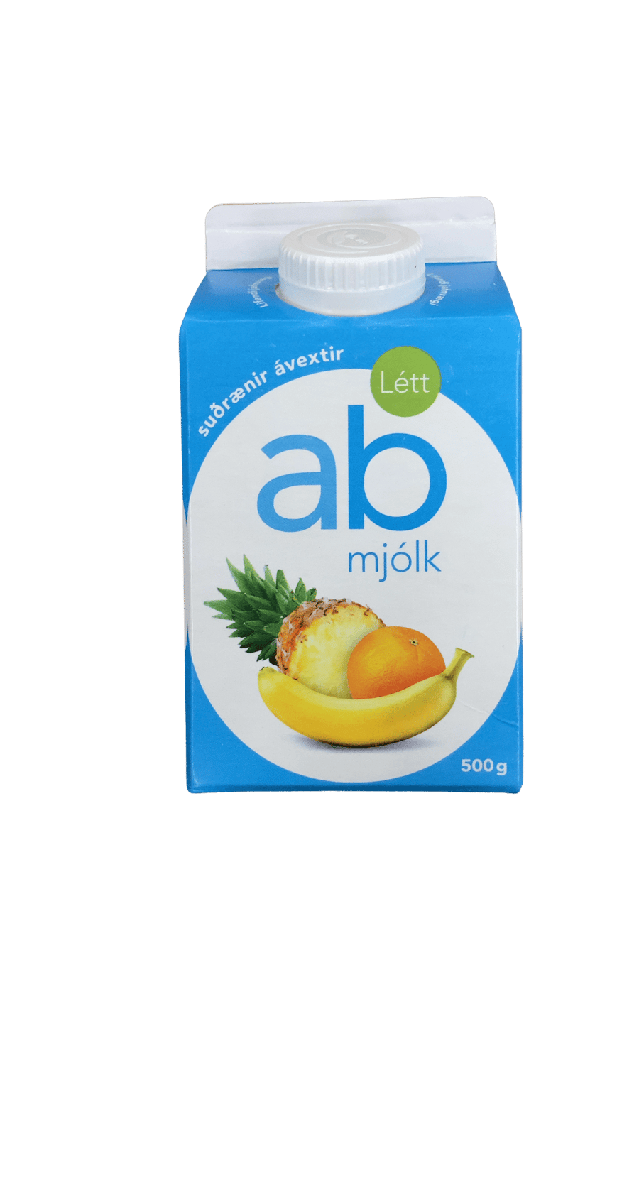 MS Létt ab-mjólk með suðrænum ávöxtum 500 g