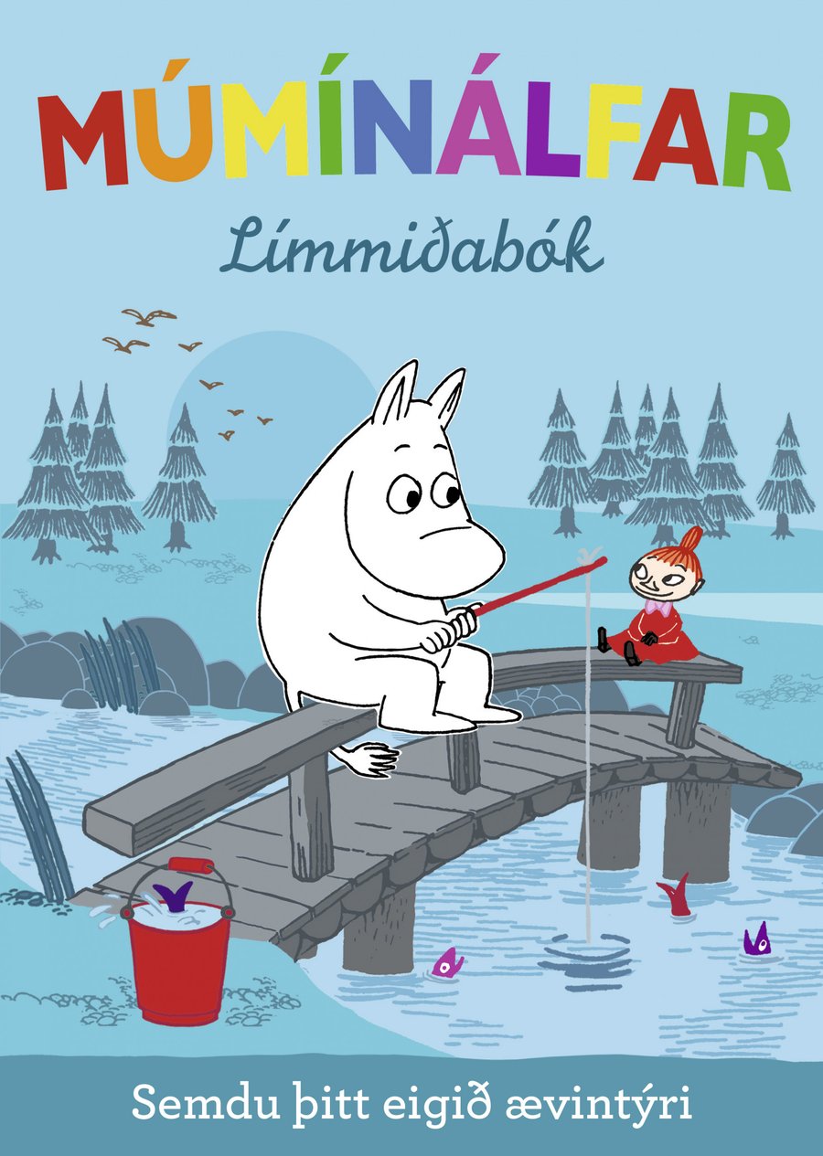 Múmín-límmiðabók