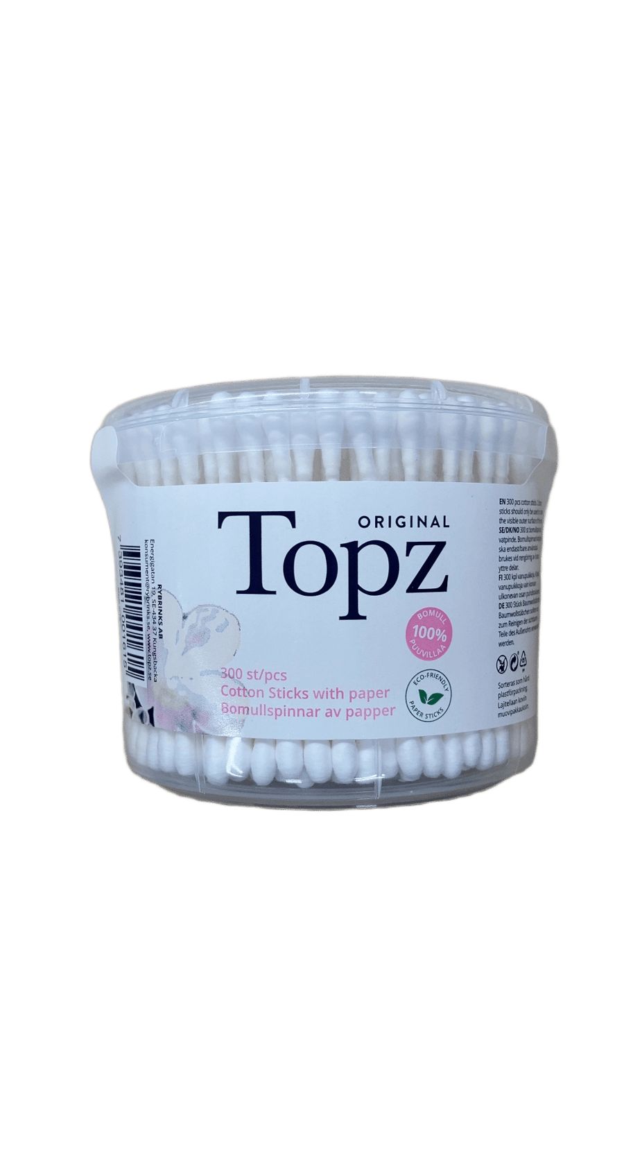 Topz Original bómullarpinnar 300 stk