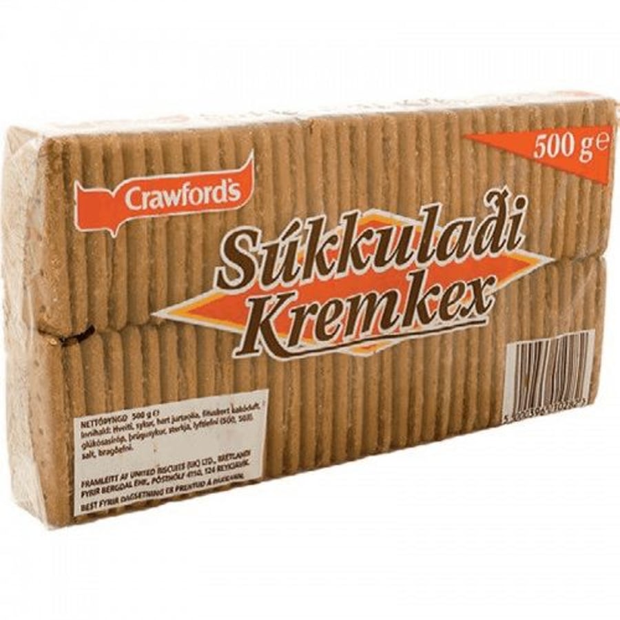 Kremkex súkkulaði 500 gr