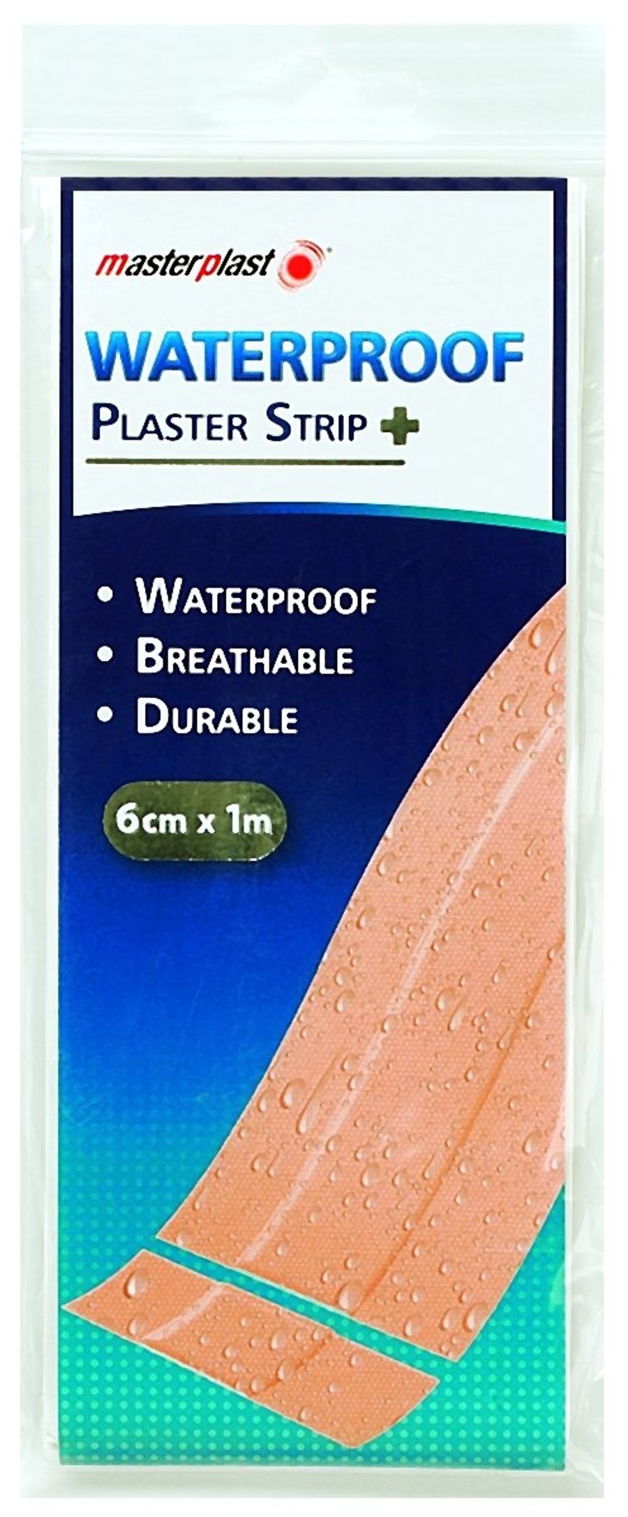 Master Plast Vatnsheld Plástra lengja 6cm x 1m