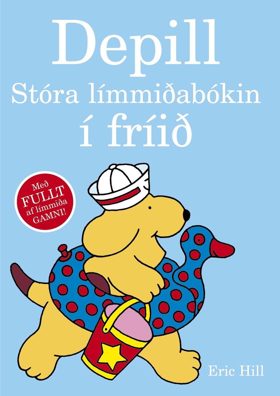 Depill - Stóra límmiðabókin í fríið