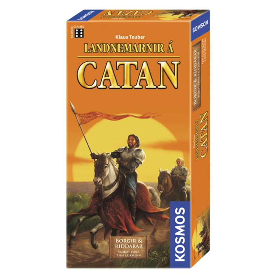 Landnemarnir á Catan - Borgir og Riddarar viðbót 
