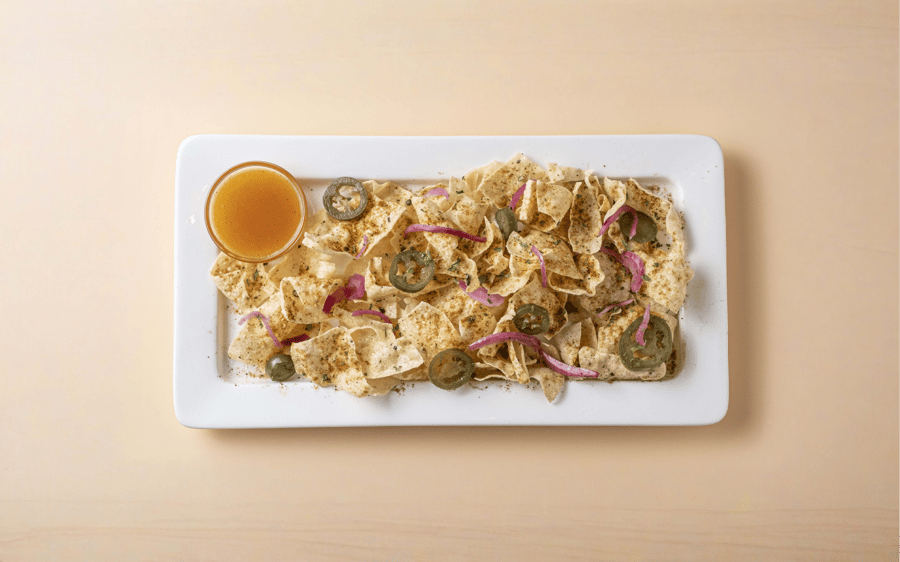 1. Masala Pappadum nachos