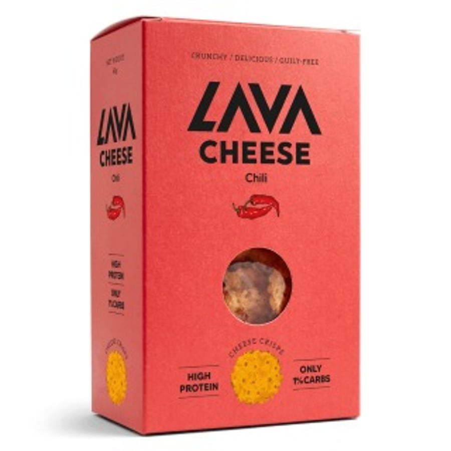Lava Cheese ostasnakk með chili 60 g