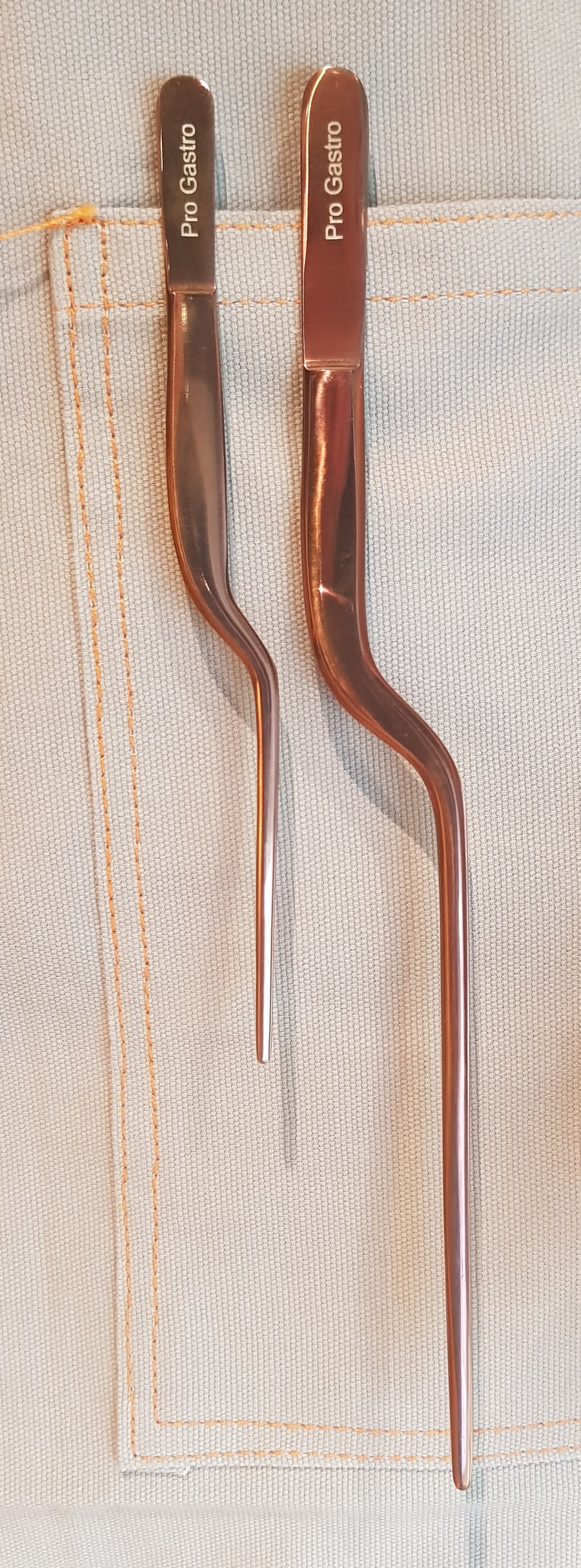Progastro pincetta 14 cm rose gold