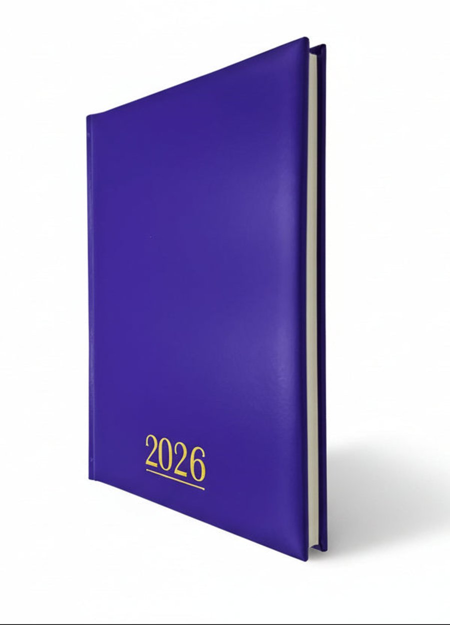 Dagbók - Tunglið 2026 fjólublá