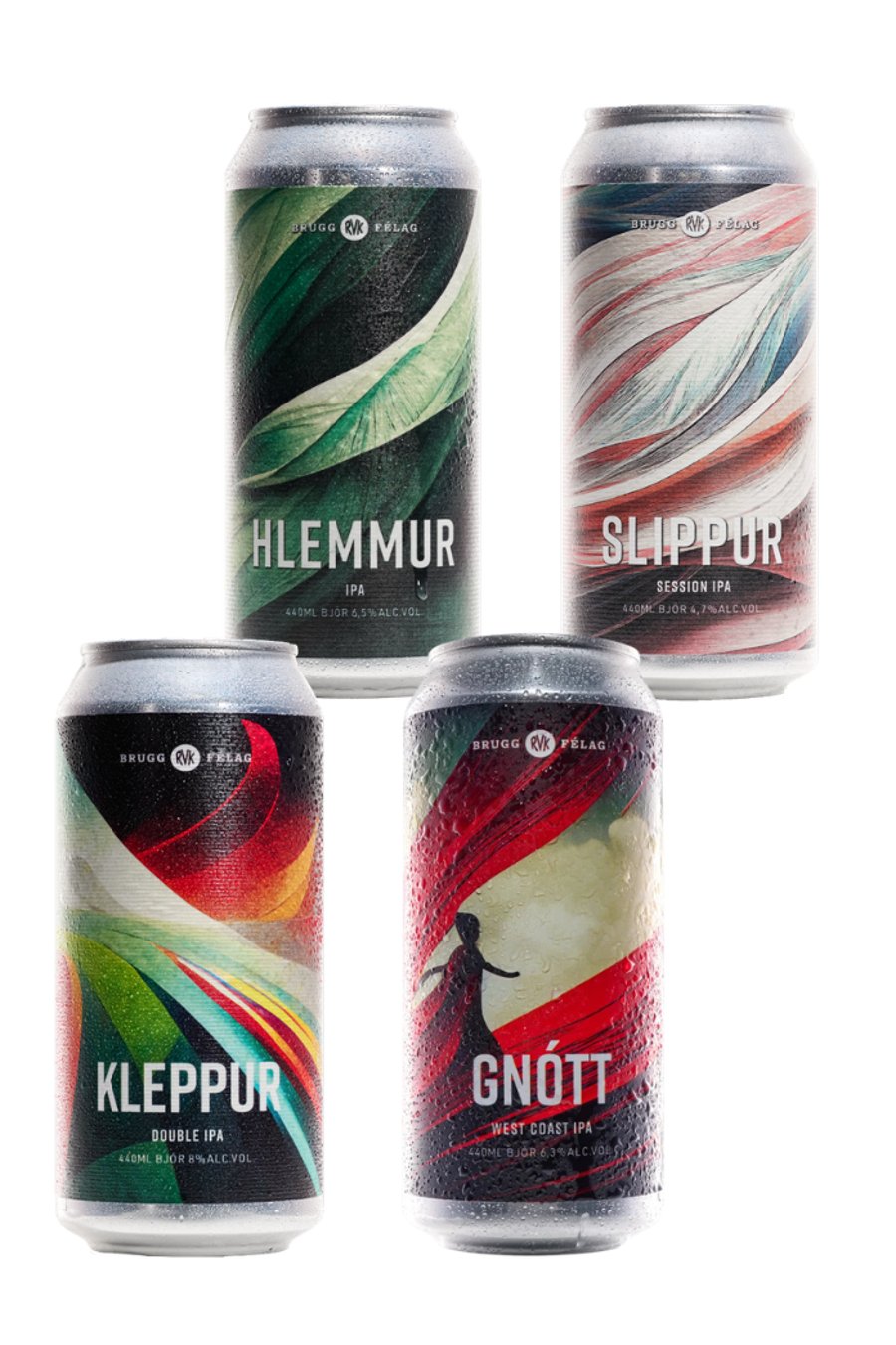 RVK IPA Smakkpakki / 4x44 cl dósir