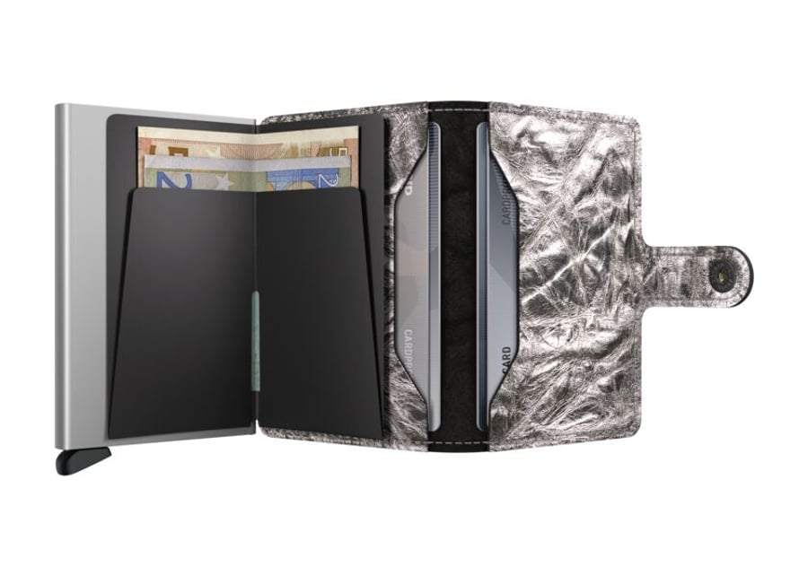 Secrid Miniwallet - Crunch Silver
