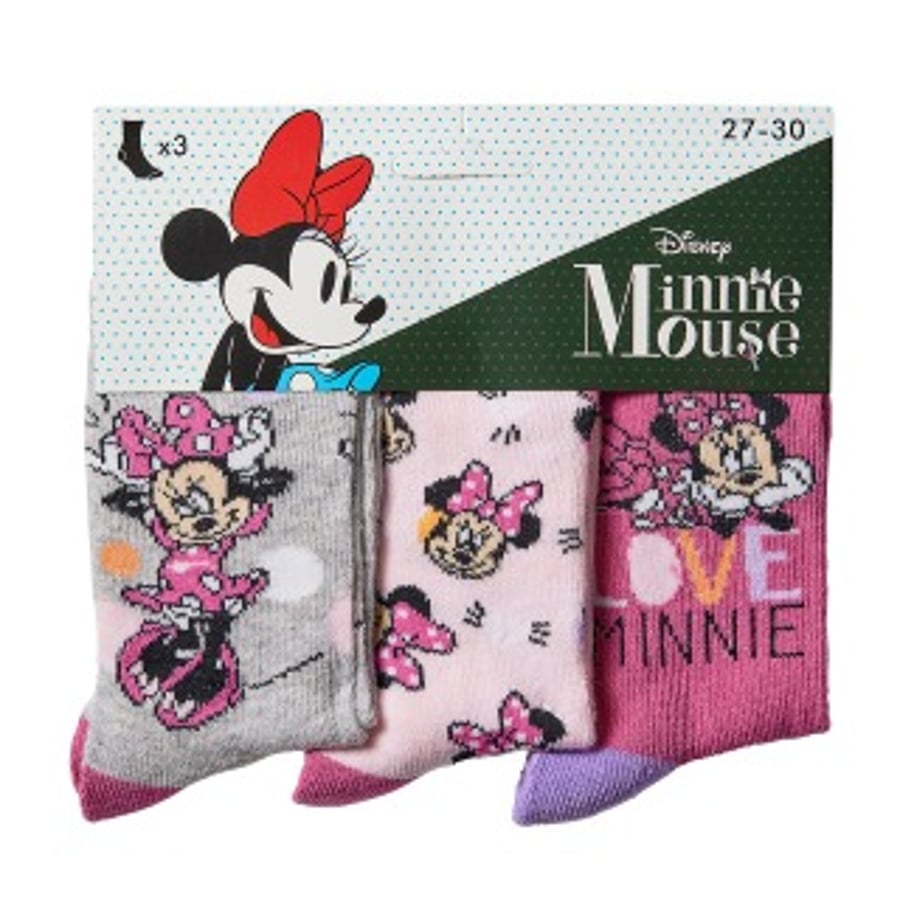Disney sokkar 3 pk