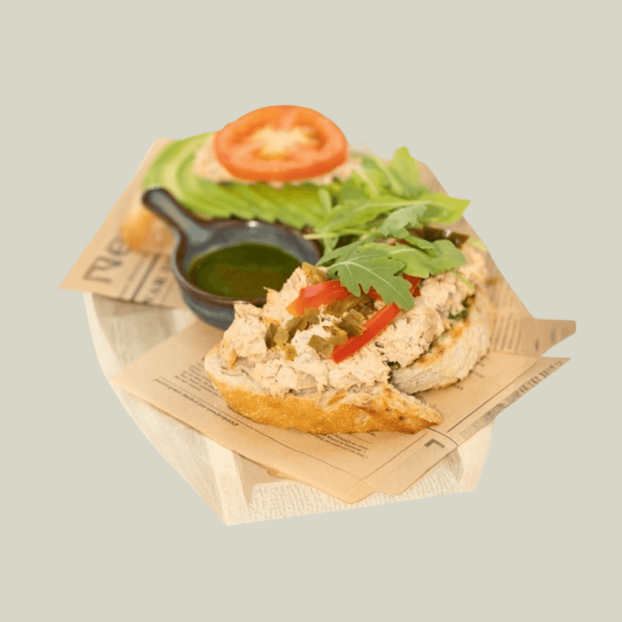 Tuna toast