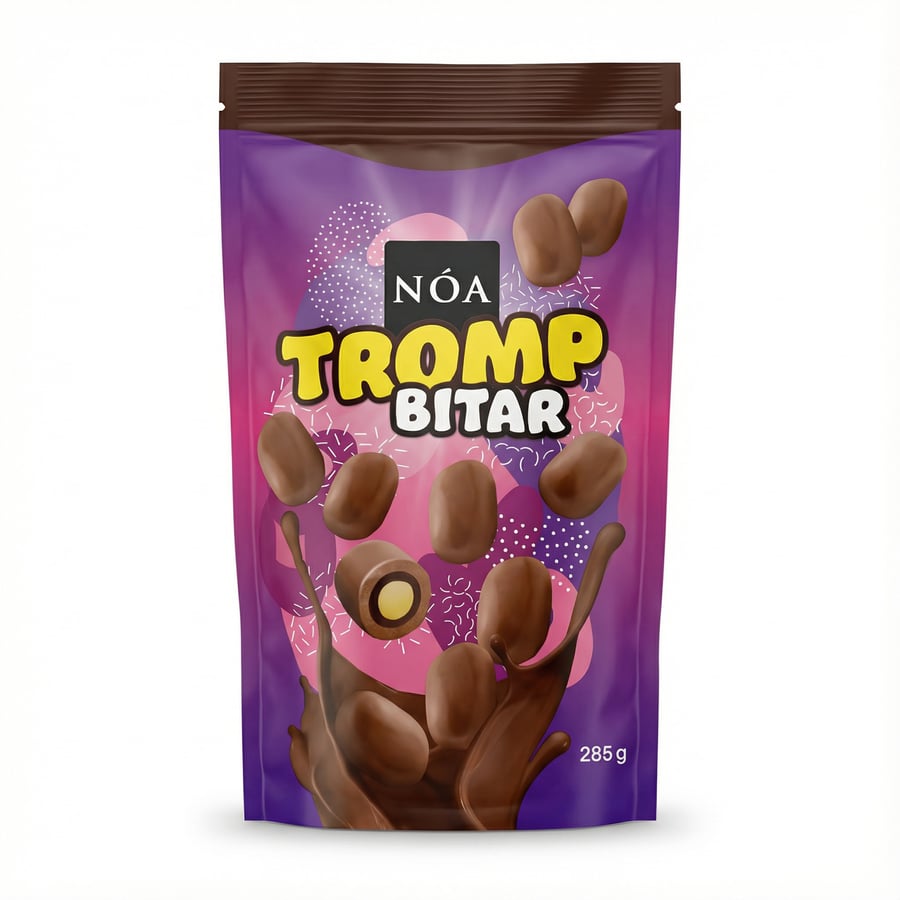 Nóa Tromp Bitar með kókosfyllingu 285 g