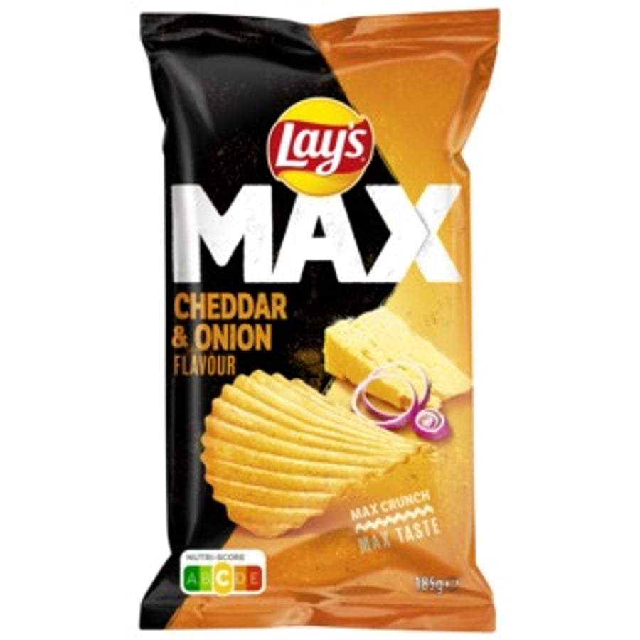 Lay's Max Cheddar & Onion 185 g