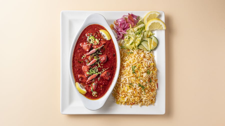15. Kjúklinga vindaloo (mjög sterkt)