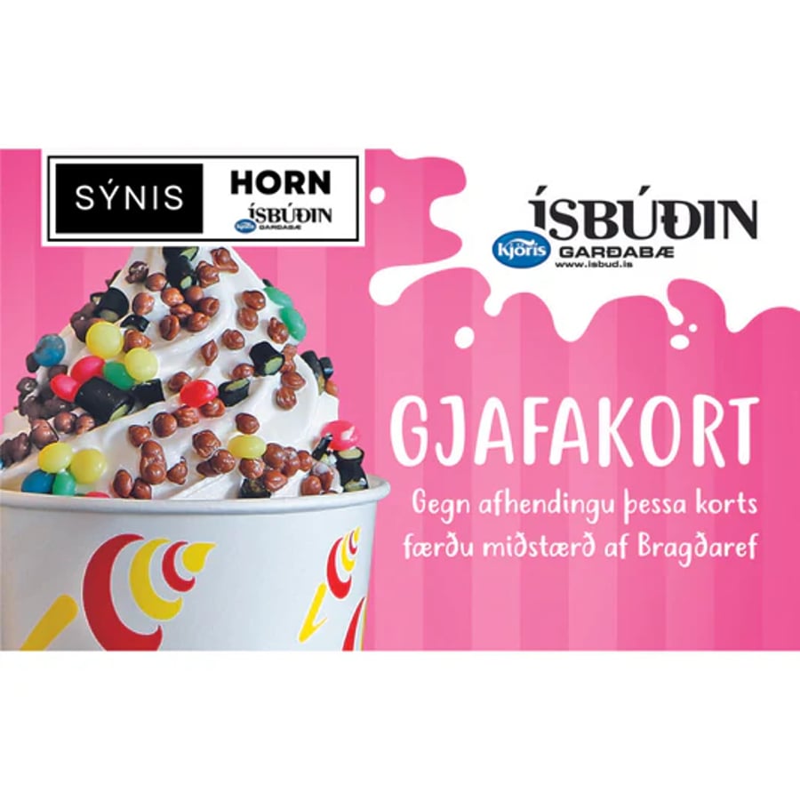Gjafabréf í Ísbúð Garðabæjar