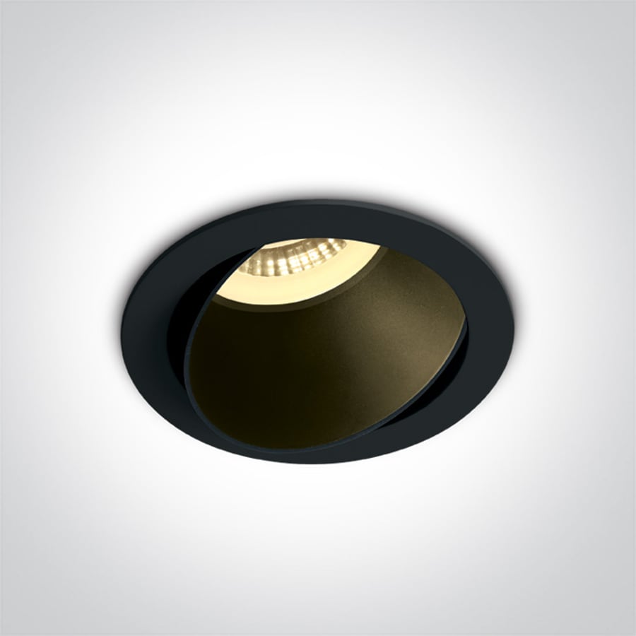 Black Gu10 10w reflector