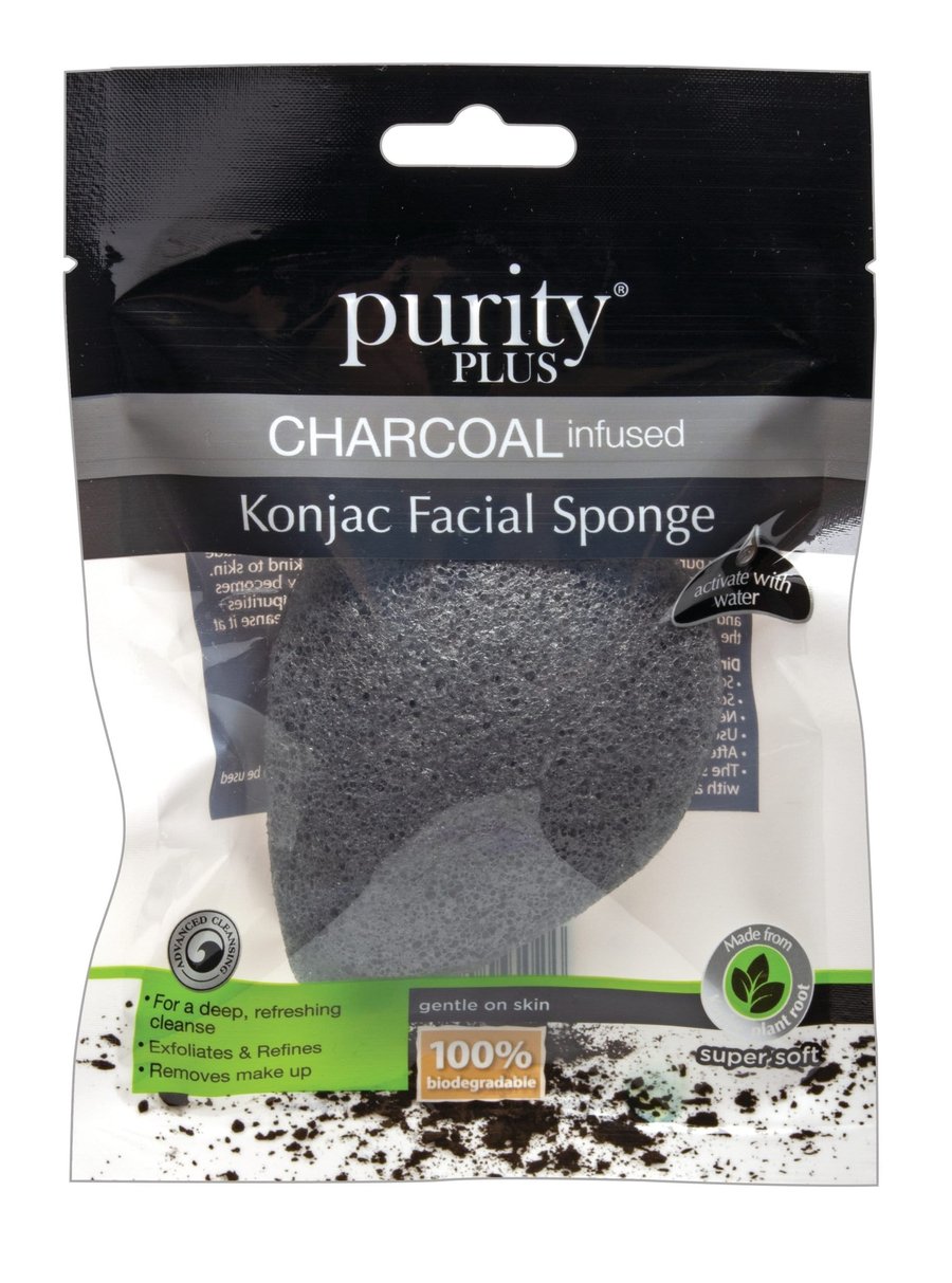Puritu Plus Konjac Andlits svampur 1 stk
