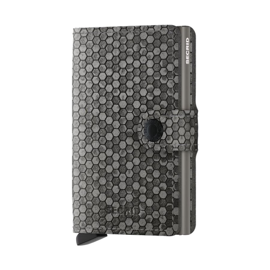 Secrid Miniwallet - Hexagon Grey