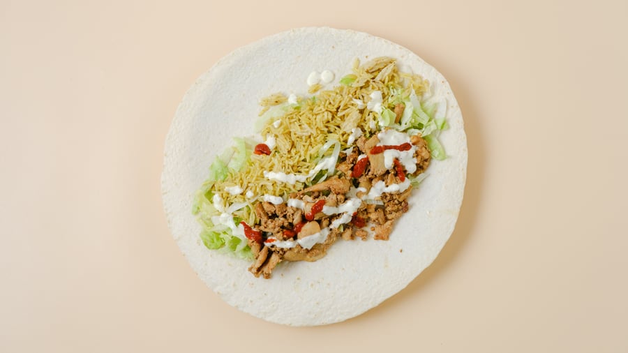Biryani blönduð rúlla