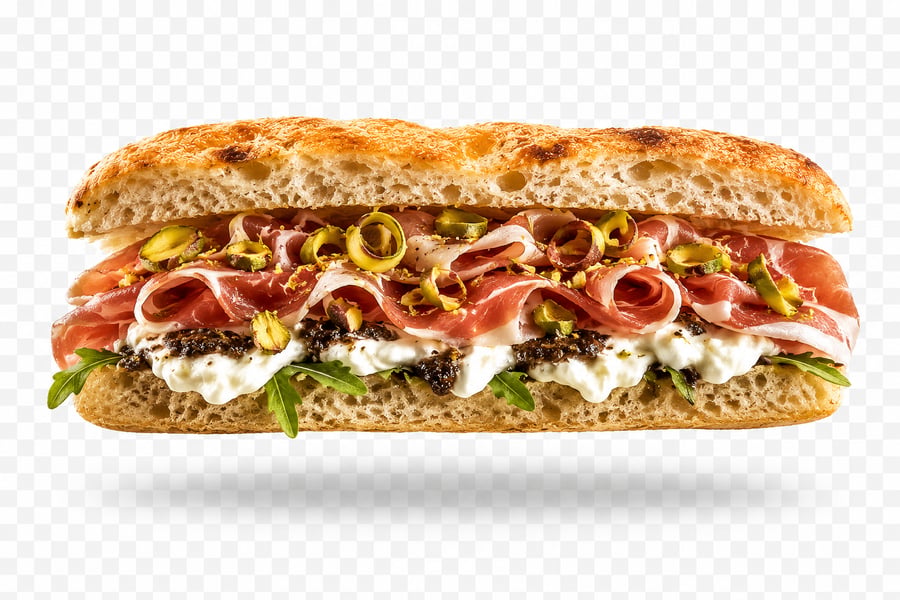 Focaccia Prosciutto