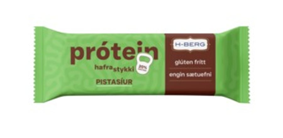 Prótein hafrastykki með pistasíum 60 g