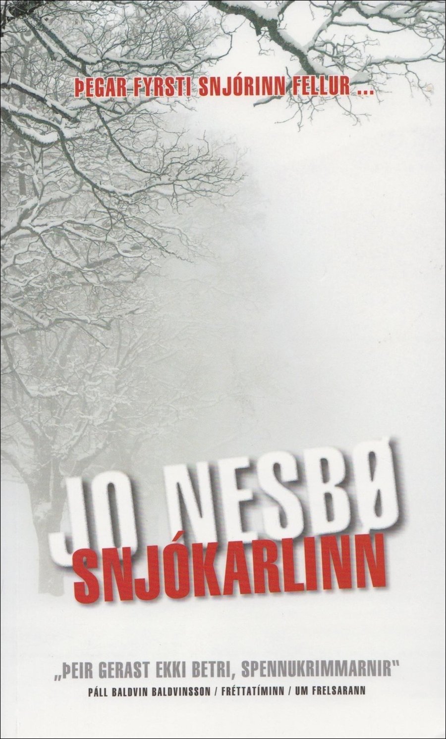 Snjókarlinn: Harry Hole #7