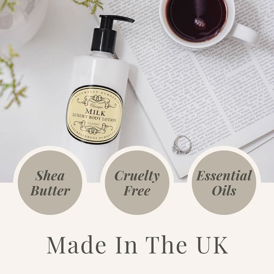 Naturally European Milk Cotton Body Lotion 500 ml
