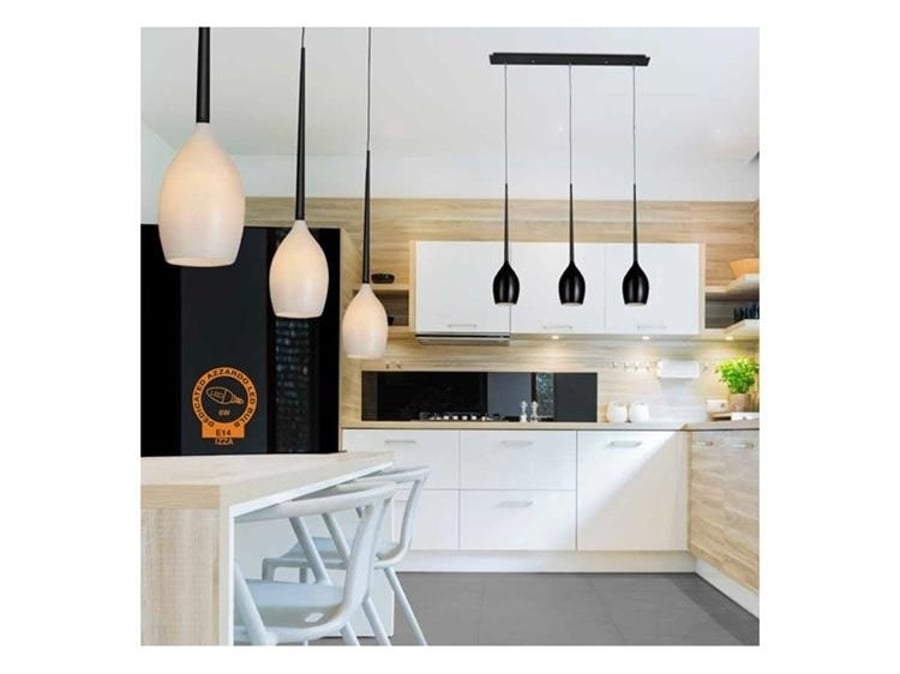 IZZA 3 Pendant Black