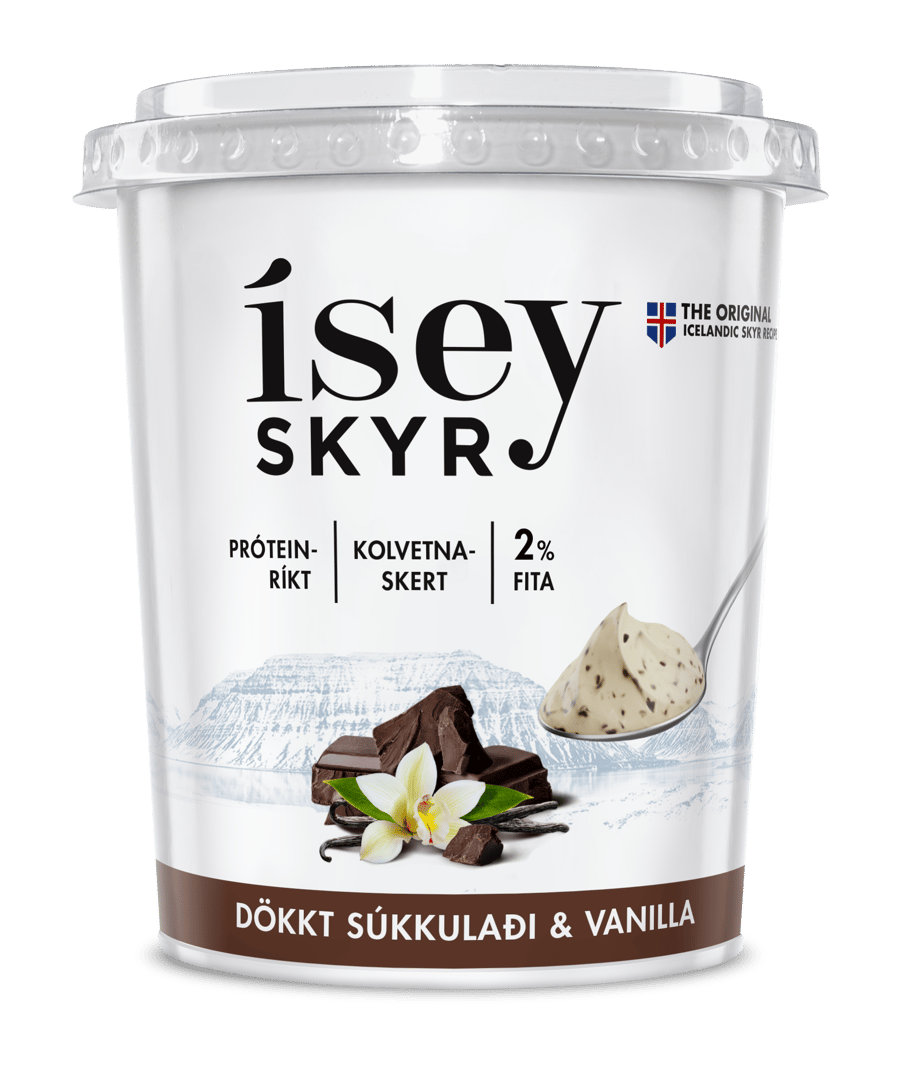 Ísey Skyr Dökkt Súkkulaði & Vanilla 500 g