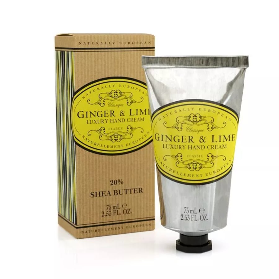 Naturally European Hand áburður með Ginger & Lime ilm 75 ml