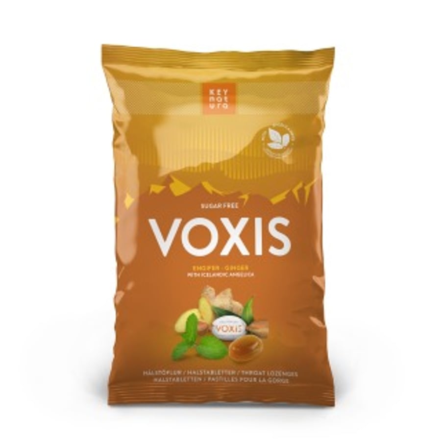 Voxis engifer hálstöflur 80 g