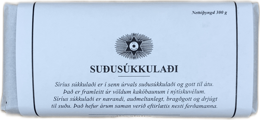 Síríus Suðusúkkulaði 45% 300 g