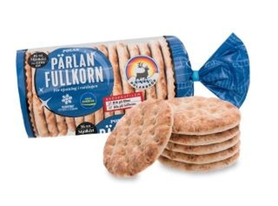 Pólarbrauð heilkornabrauð 16 sneiðar 600 g
