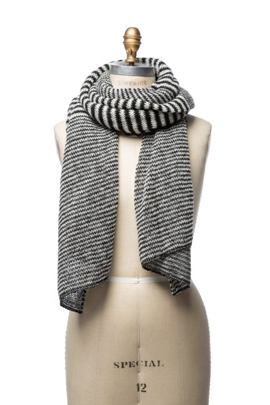 Scarf – Mixed striped