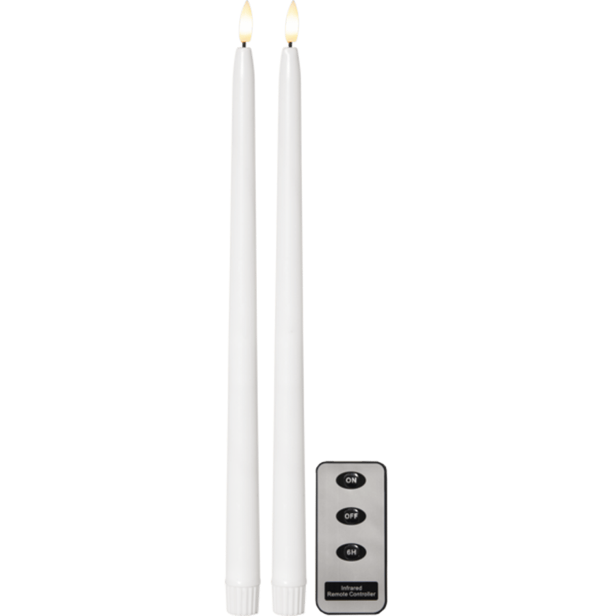LED DINNER CANDLE 2P FLAMME SL