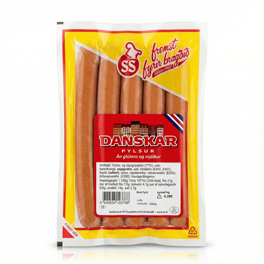 SS Danskar Pylsur 280 g