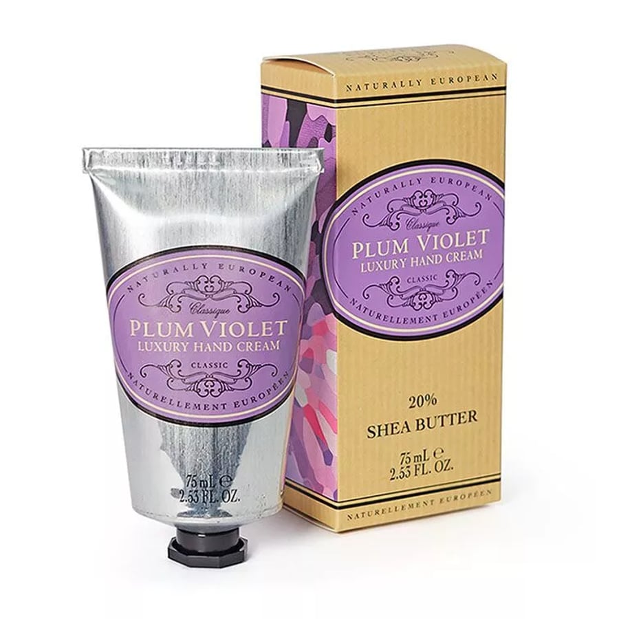 Naturally European Handáburður með Plum Violet ilm 75 ml